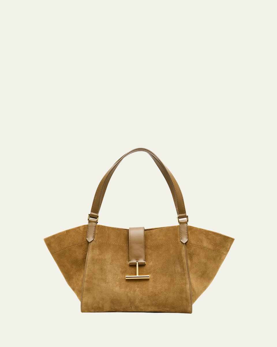 Tara Medium Tote in Suede